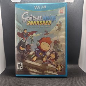 Scribblenauts Unmasked for Nintendo Wii U – DC Comics Edition, Manual Included